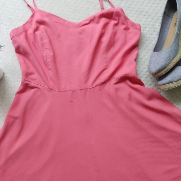 Old Navy Coral Fit & Flare Cami Dress size L - Picture 9 of 9